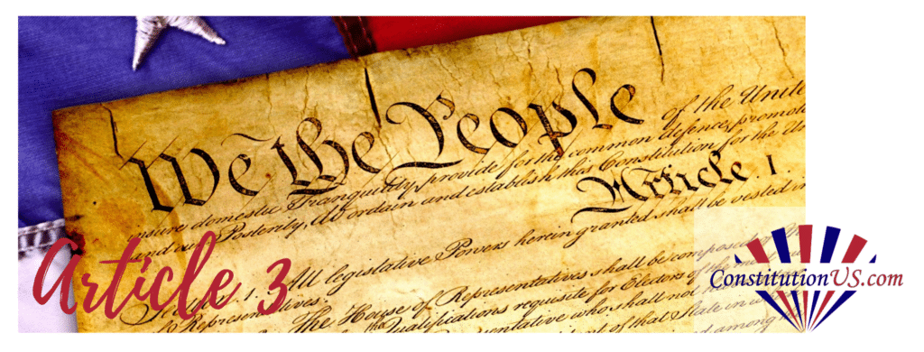 article iii 1 and 2 of the us constitution