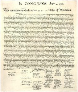 Declaration Of Independence