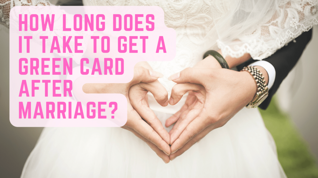 green card after marriage