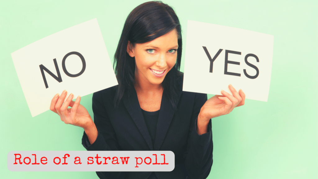 straw poll