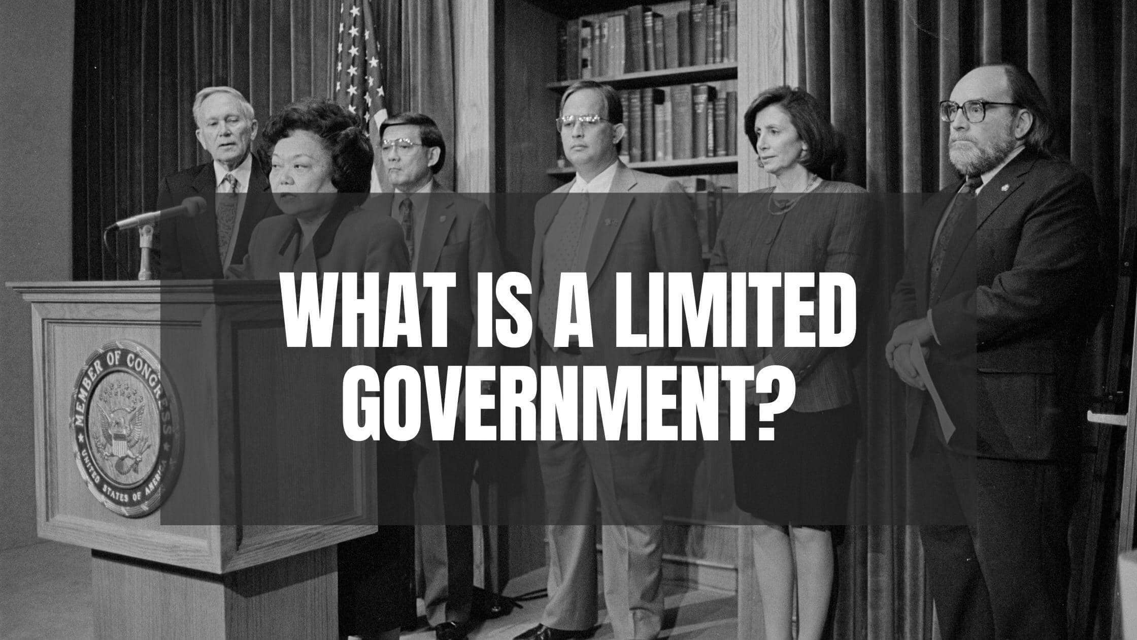 What Is A Limited Government Constitution Of The United States