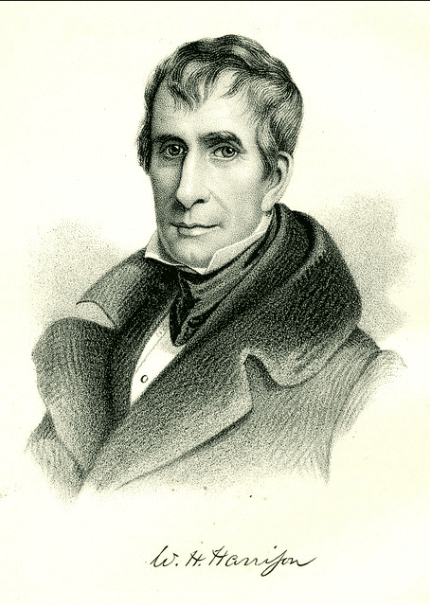 Portrait of President Harrison