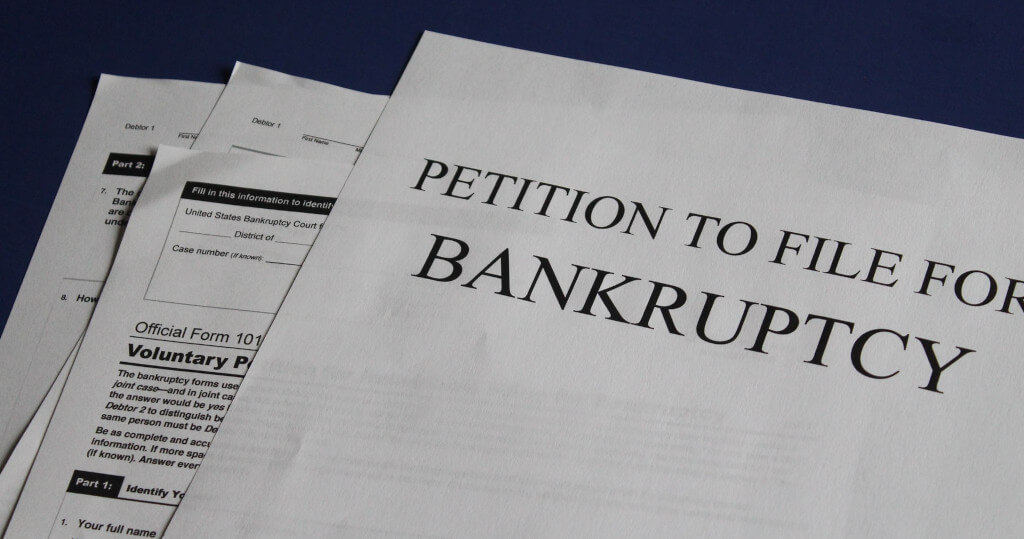 Bankruptcy petition