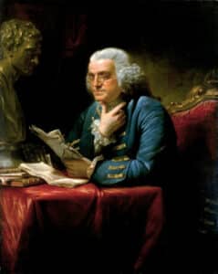 Portrait of Benjamin Franklin