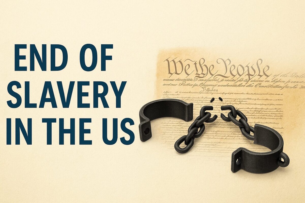 Thumbnail showing End of slavery in the US