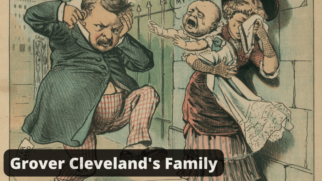 cartoon of Grover Cleveland