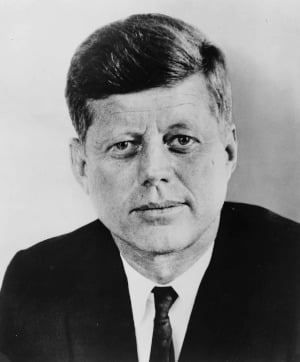 Photograph of President John F. Kennedy
