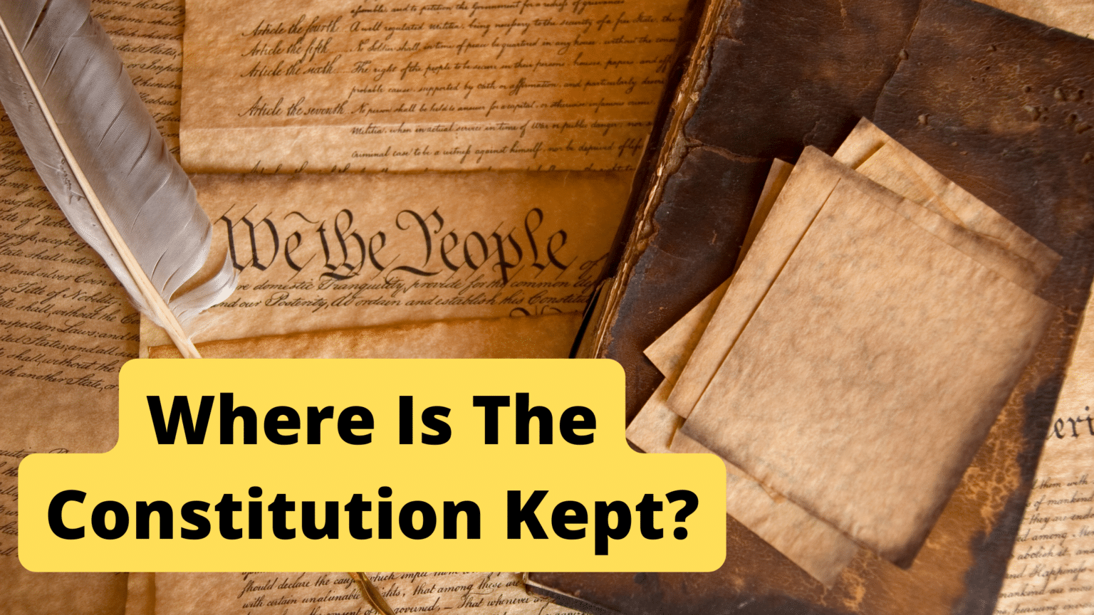 Where Is The Constitution On Display Constitution Of The United States