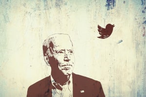 Artist's impression of President Joe Biden