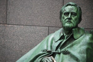 Photo of Franklin Delano Roosevelt statue