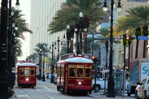 Photo of New Orleans tram