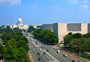 Photo of the Capitol building in Washington