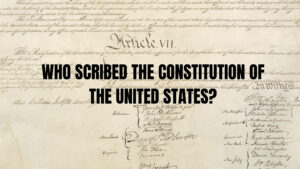 Photo of the US Constitution