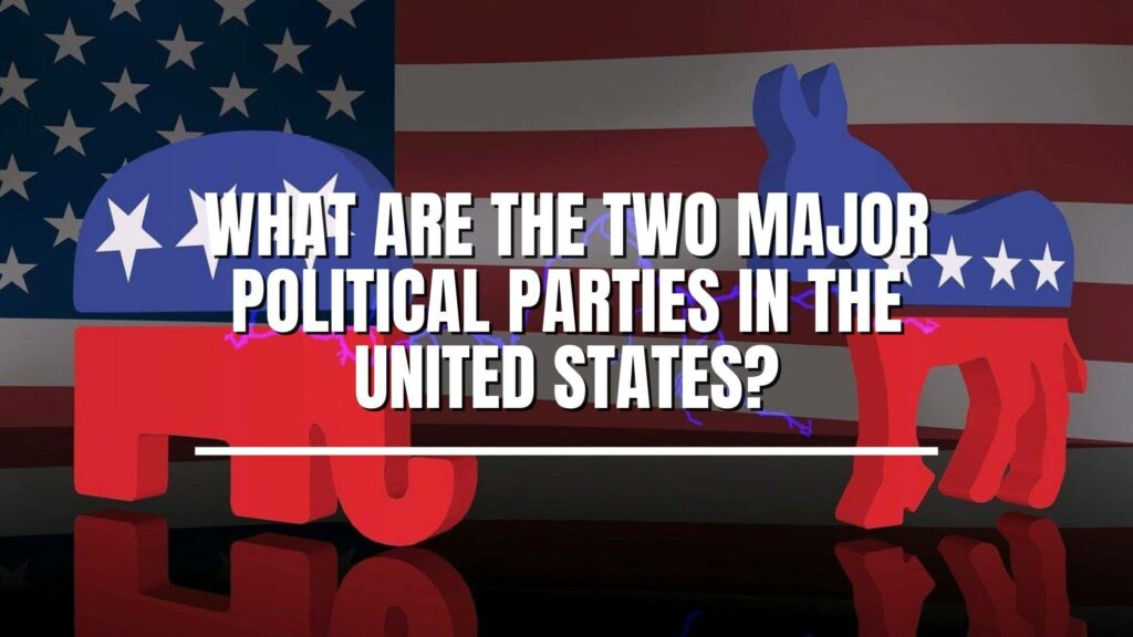 Logos of the two main US political parties