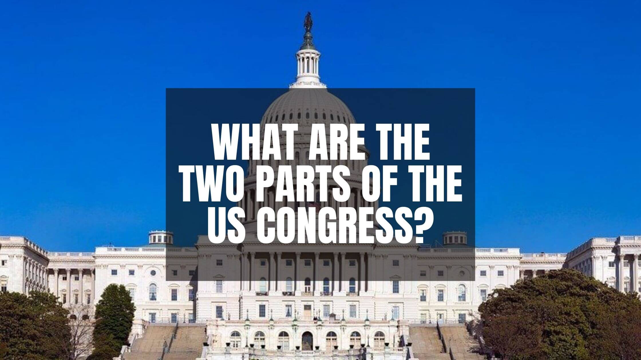 What Are The Two Parts Of The US Congress Constitution Of The United States