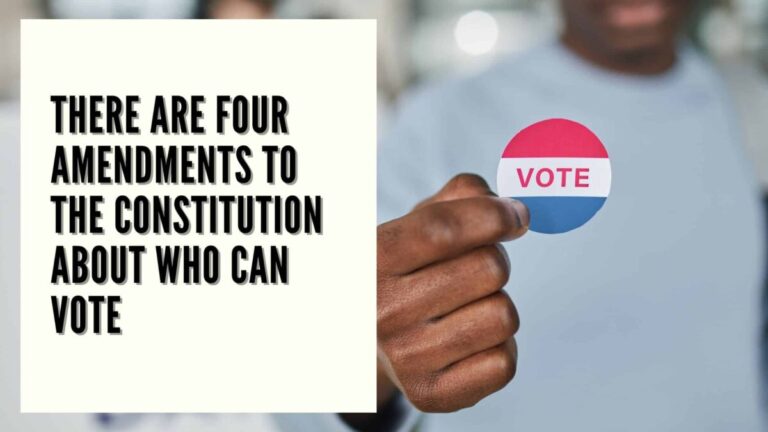 Q. 48: There Are Four Amendments to the Constitution About Who Can Vote ...