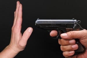 Photo of a handgun