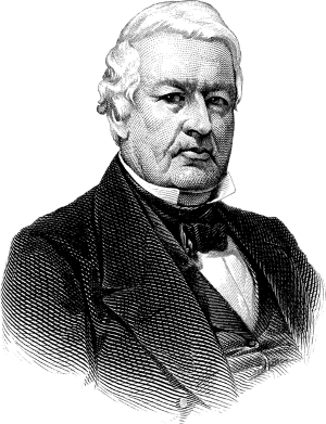 Sketch of President Millard Fillmore