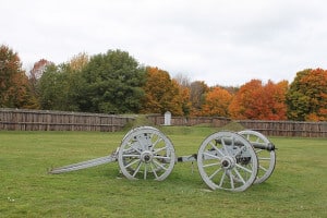 War of 1812 cannons