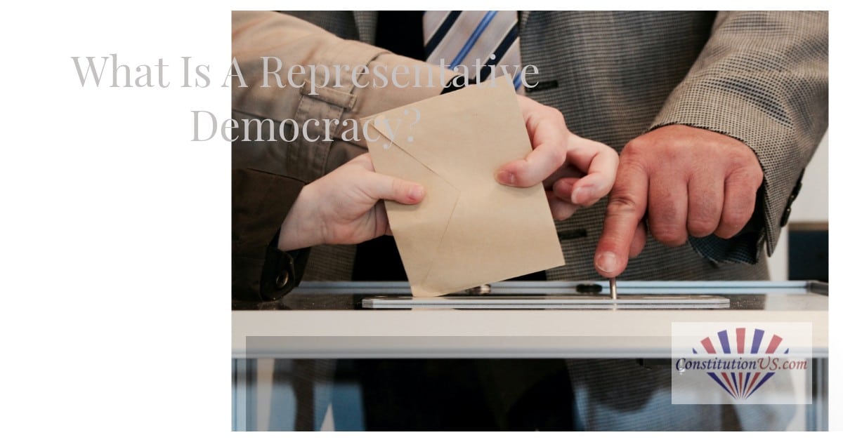 What Is A Representative Democracy?
