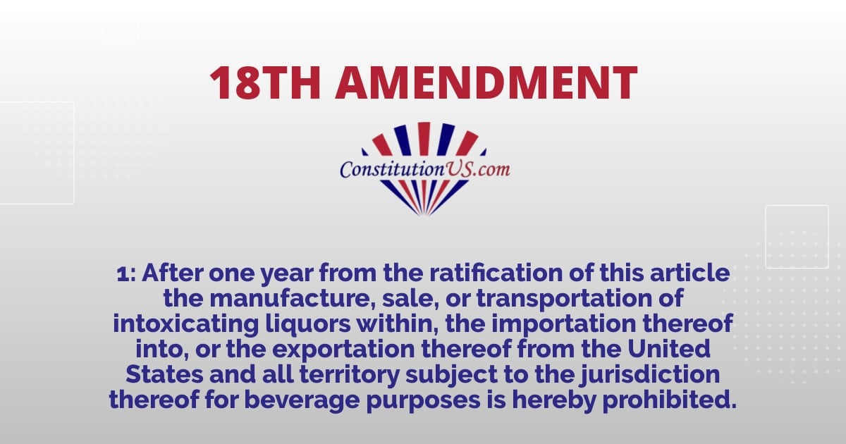 amendment18