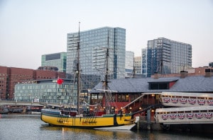 Boston sailing ship