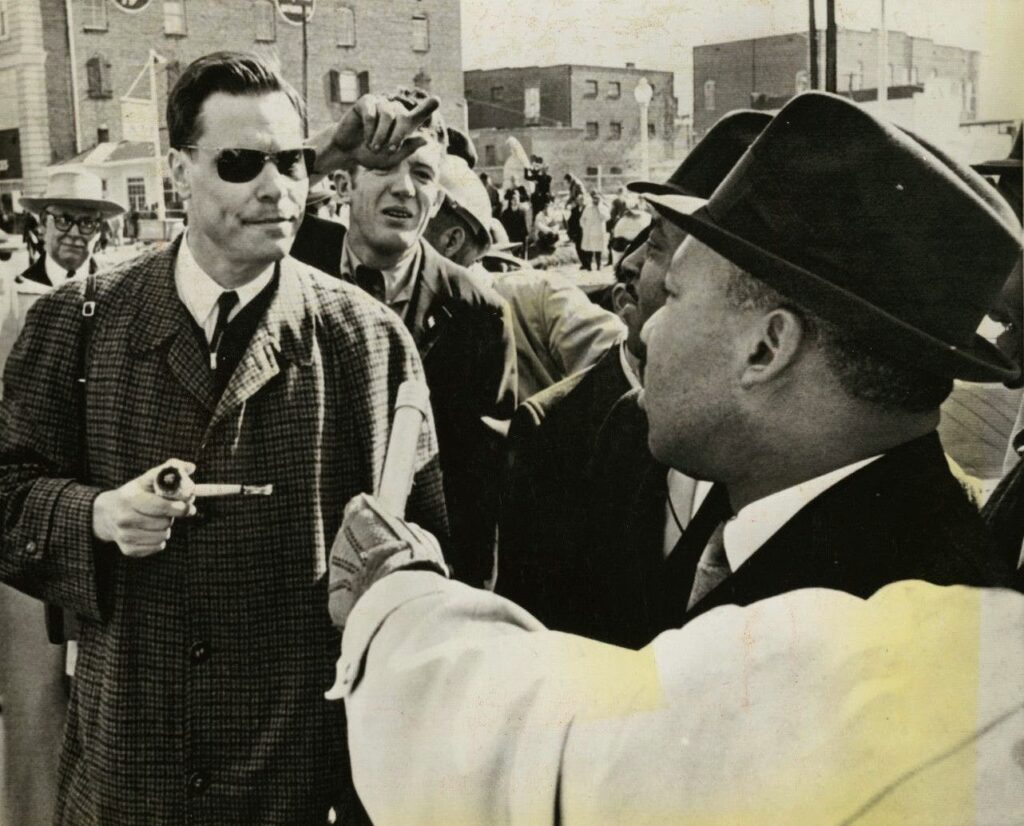 george lincoln Rockwell  mlk