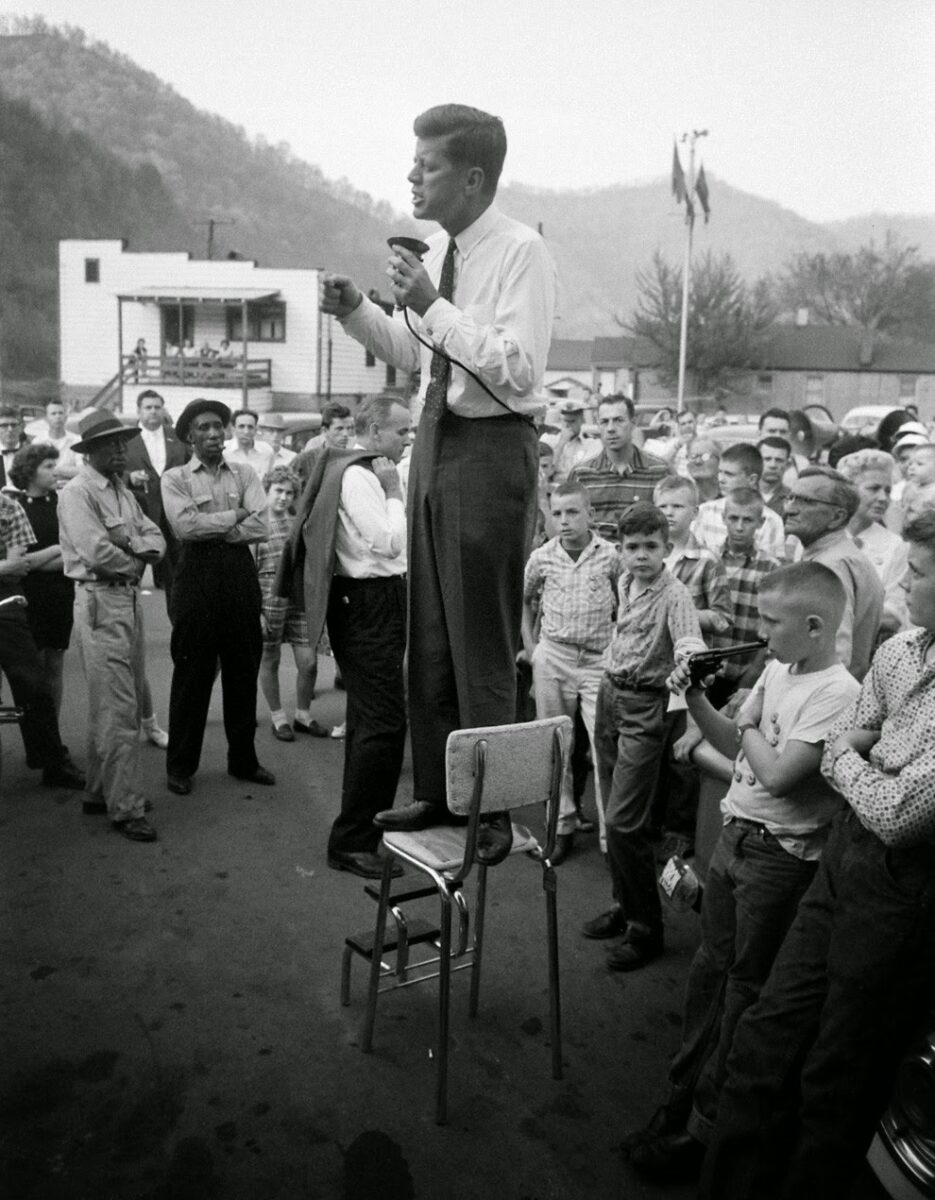 jfk west virginia 1960