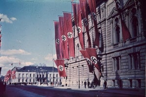 Swastika flags