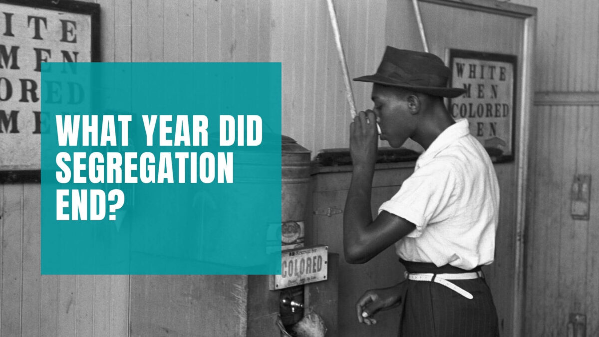 What Year Did Segregation End Racial Inequality In The United States