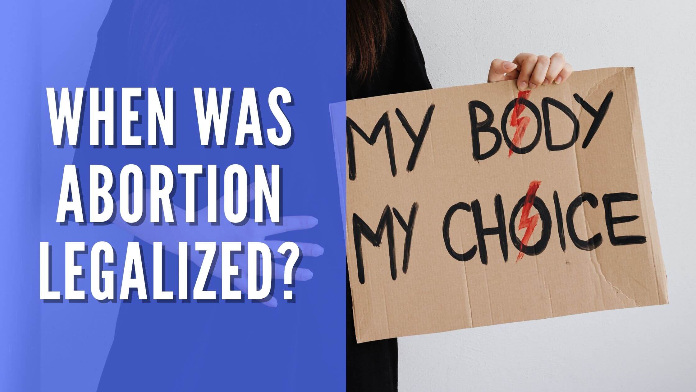 When Was Abortion Legalized A Woman s Right To Choose