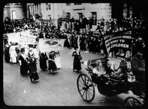 Womens Suffrage march