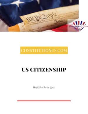 US Citizenship Quiz PDF Download