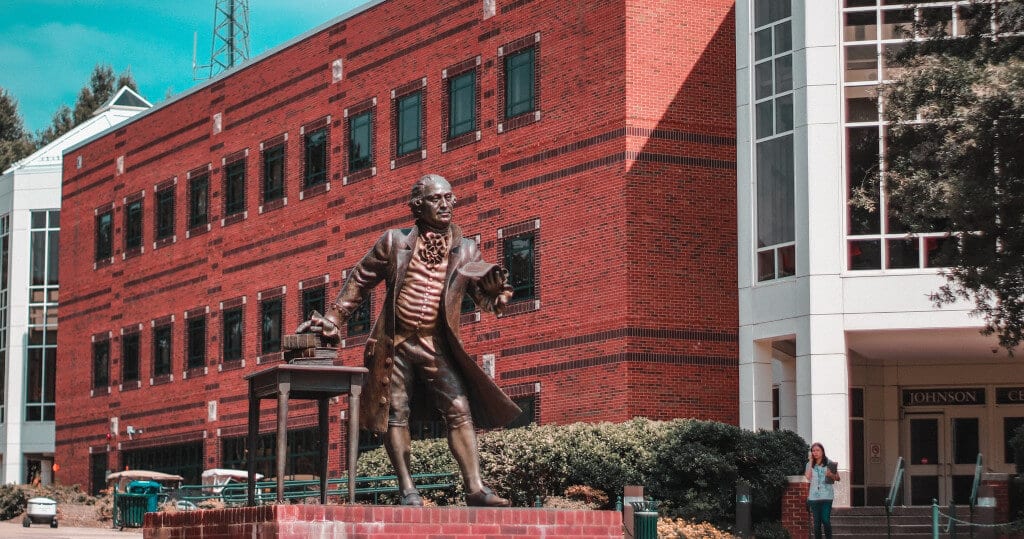 George Mason statue