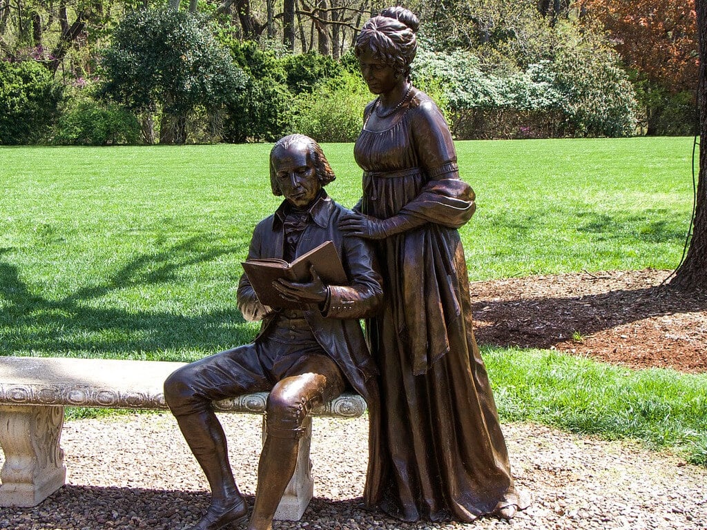 James Madison statue