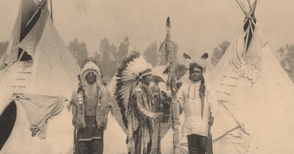 Black Foot, Standing Bear, Big Eagle, Sioux