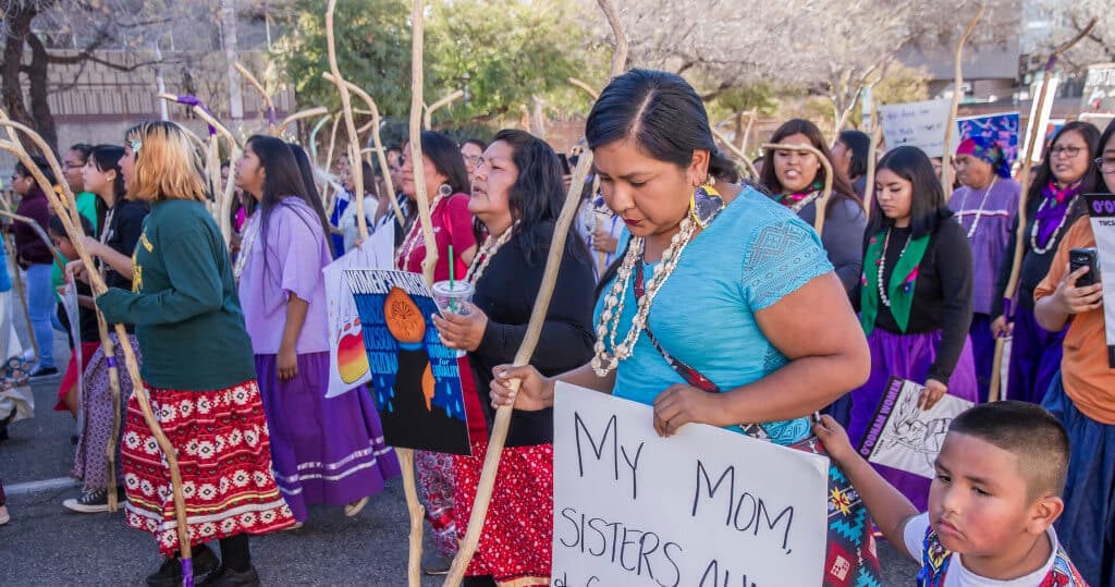 Native American protest