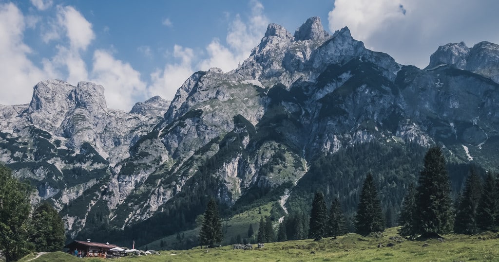 Austrian mountain range