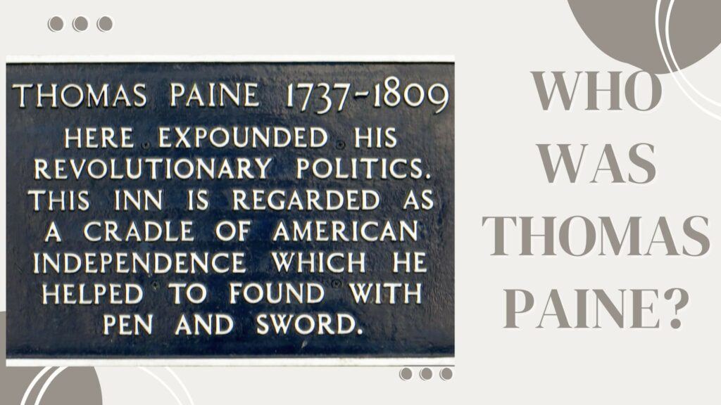Thomas Paine placard