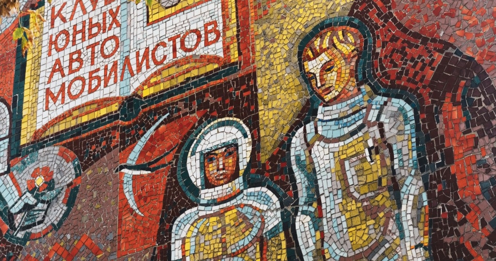 USSR mural