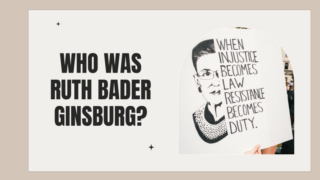 Ruth Bader Ginsburg poster