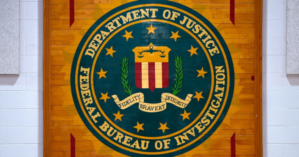 FBI plaque