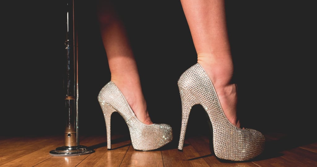 high heels
