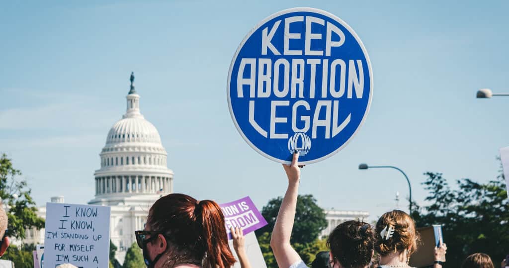 keep abortion legal sign