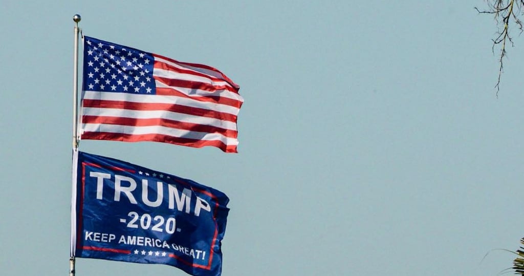 Trump 2020 flag