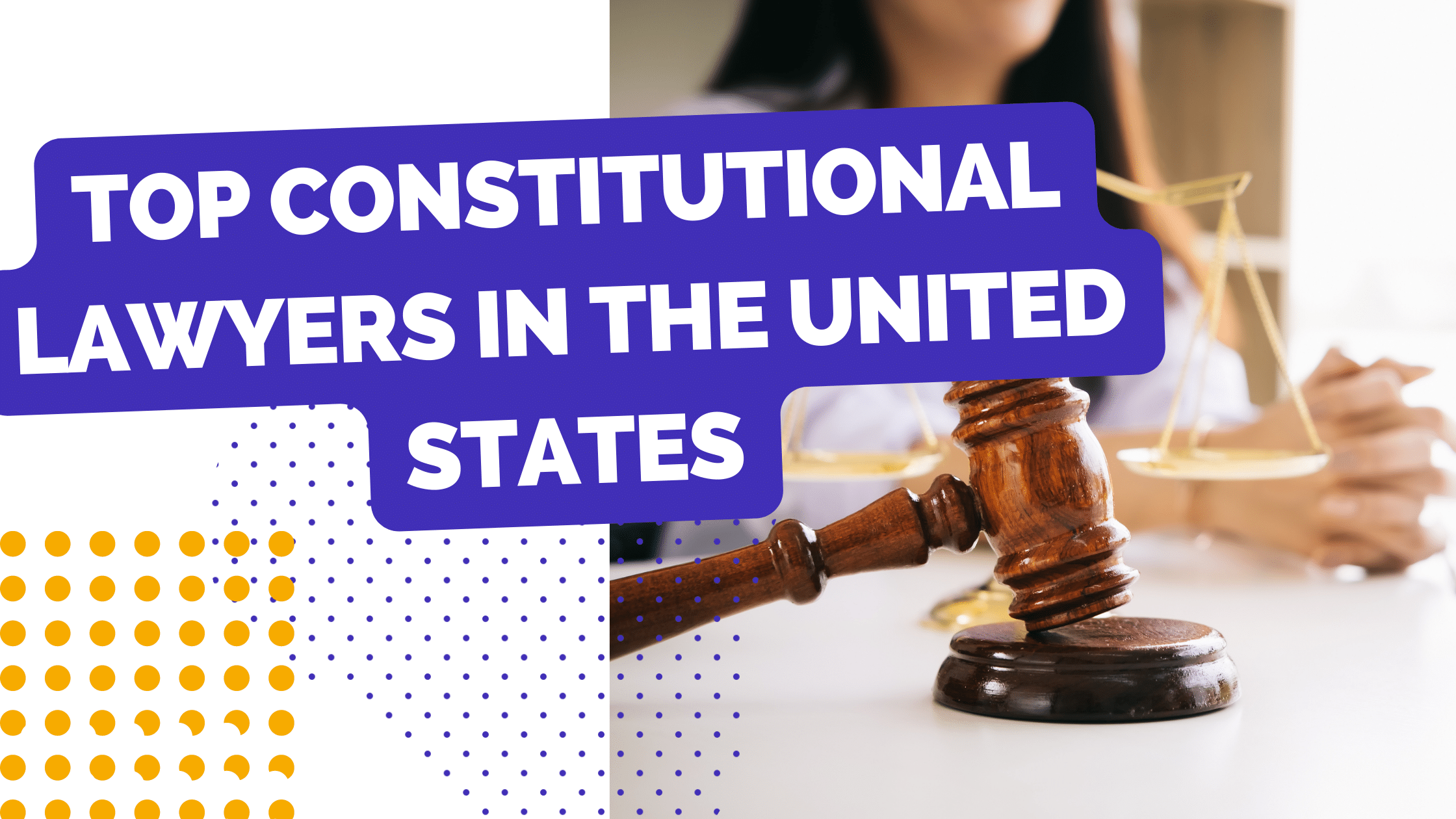 Top lawyers specializing in constitutional law in the United States.