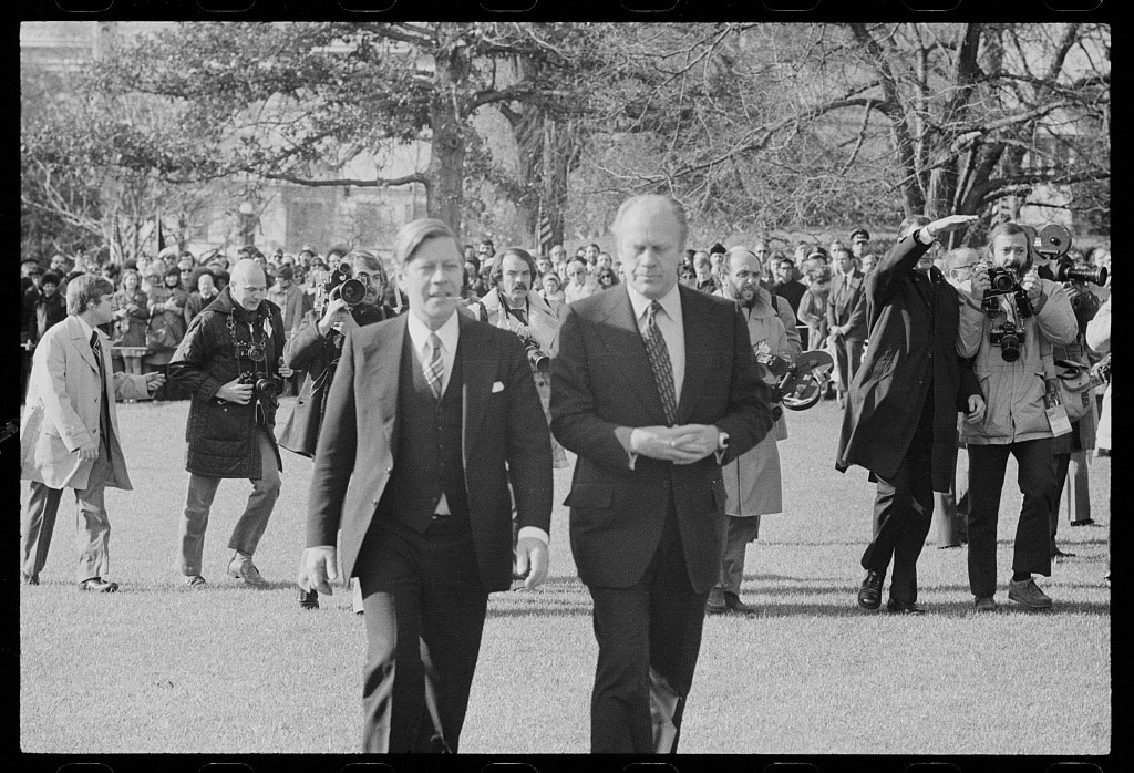 President Ford with German Chancellor