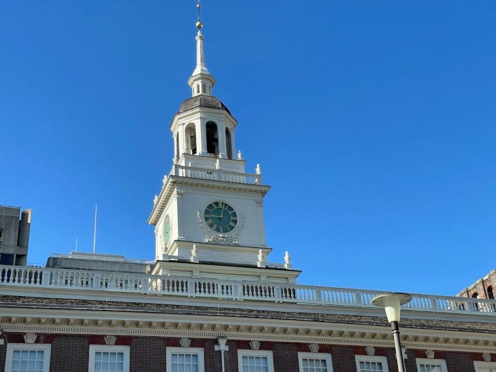 Independence Hall tower
