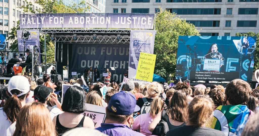 Rally for abortion