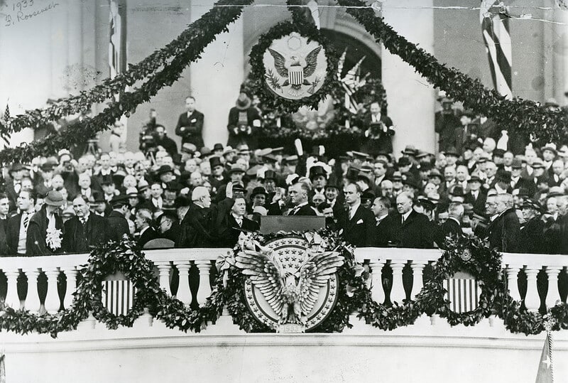 FDR's inauguration